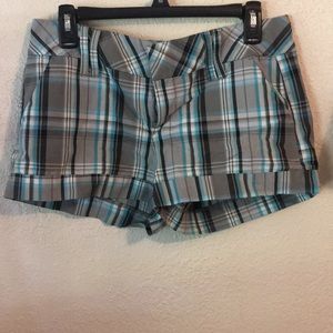 Plaid shorts